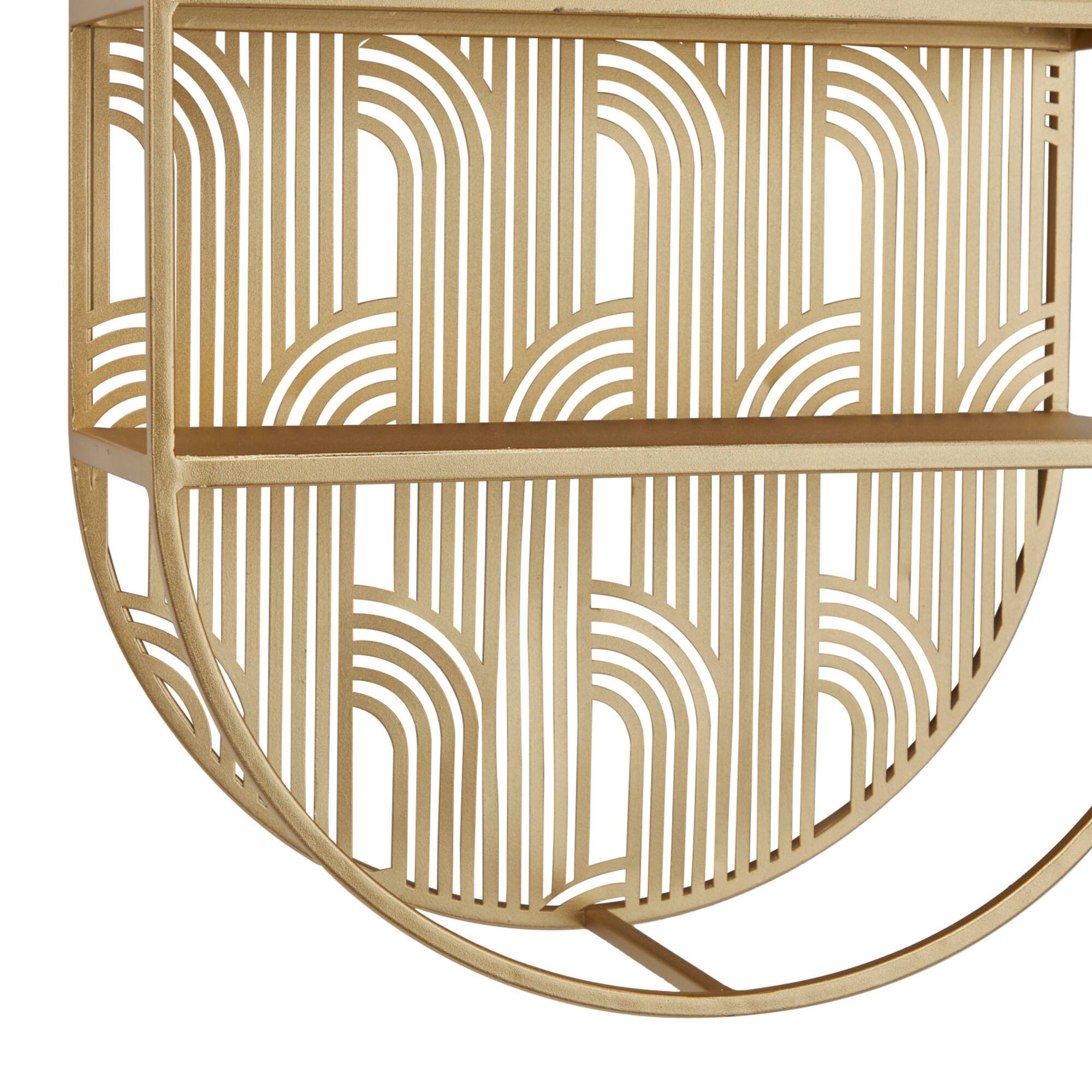 Gold Glam Wall Shelf